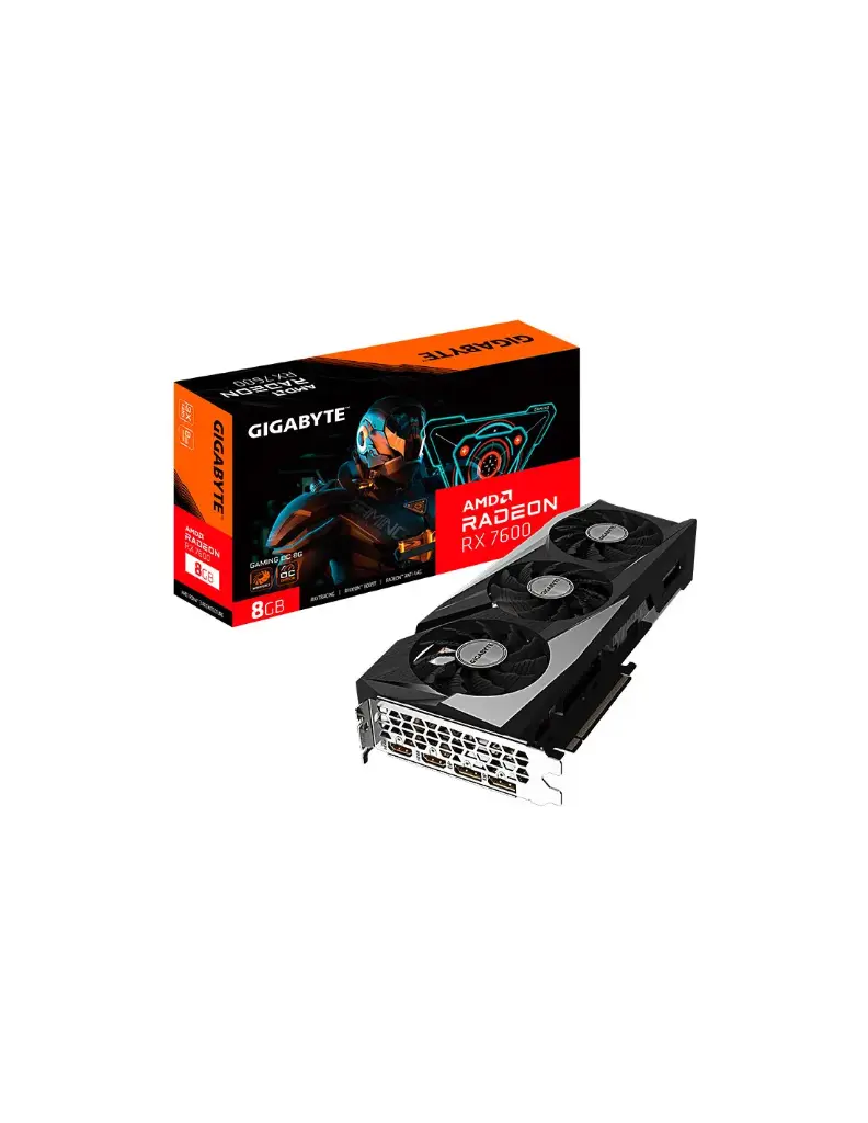 Gigabyte Radeon Rx 7600 Gaming Oc 8gb